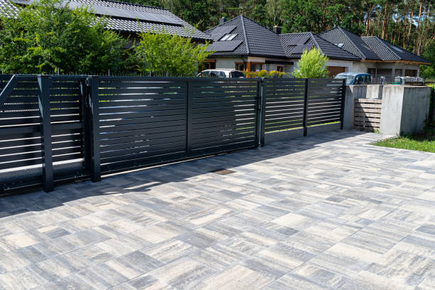 Residential Paver Driveway in Golden Hills, CA